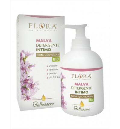Detergente Intimo Malva - Delicato, lenitivo e rinfrescante - 250ml – Flora 