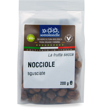 Nocciole italiane biologiche sgusciate - 200g - Sottolestelle