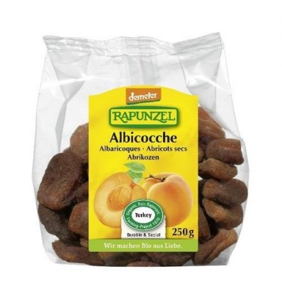 Albicocche secche biodinamiche - 250gr - Rapunzel