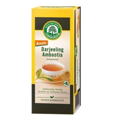 Tè nero Darjeeling Biodinamico - 40g - Lebensbaum