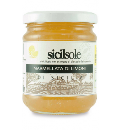 Marmellata di limoni di Sicilia Biologica - 240g - Sicilsole