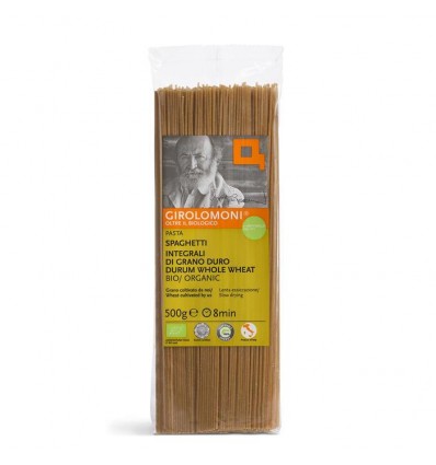 Spaghetti integrali grano duro Biologico - 500g - Girolomoni