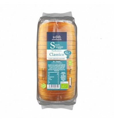Pane senza glutine classico biologico - 300g - Sottolestelle