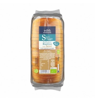 Pane senza glutine con semi biologico - 300g - Sottolestelle