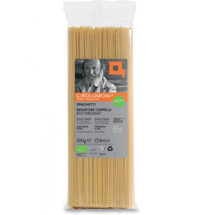 Spaghetti di Grano duro Cappelli Biologici - 500gr - Girolomoni