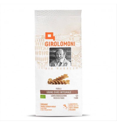 Fusilli integrali grano duro Biologico - 500g - Girolomoni