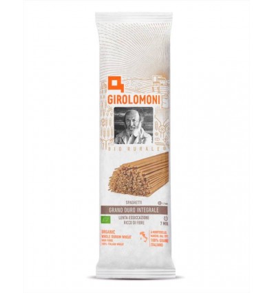 Spaghetti integrali grano duro Biologico - 500g - Girolomoni