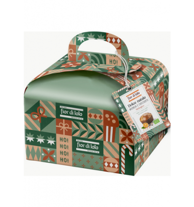 Dolce Natale arancia cioccolato vegano - 500g - Fior di Loto