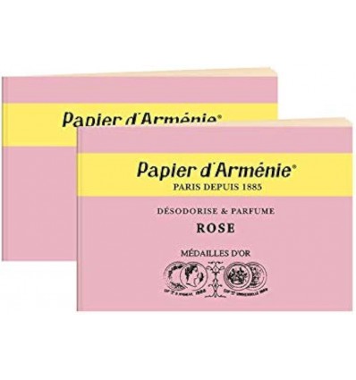 Papier d'Armenie - carnet Rosa