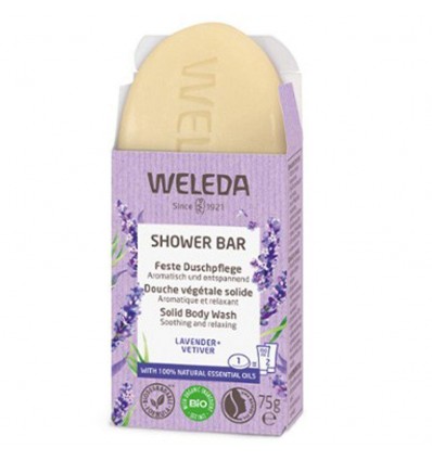 Bagnodoccia solido lavanda vetiver Biologico - 75g - Weleda